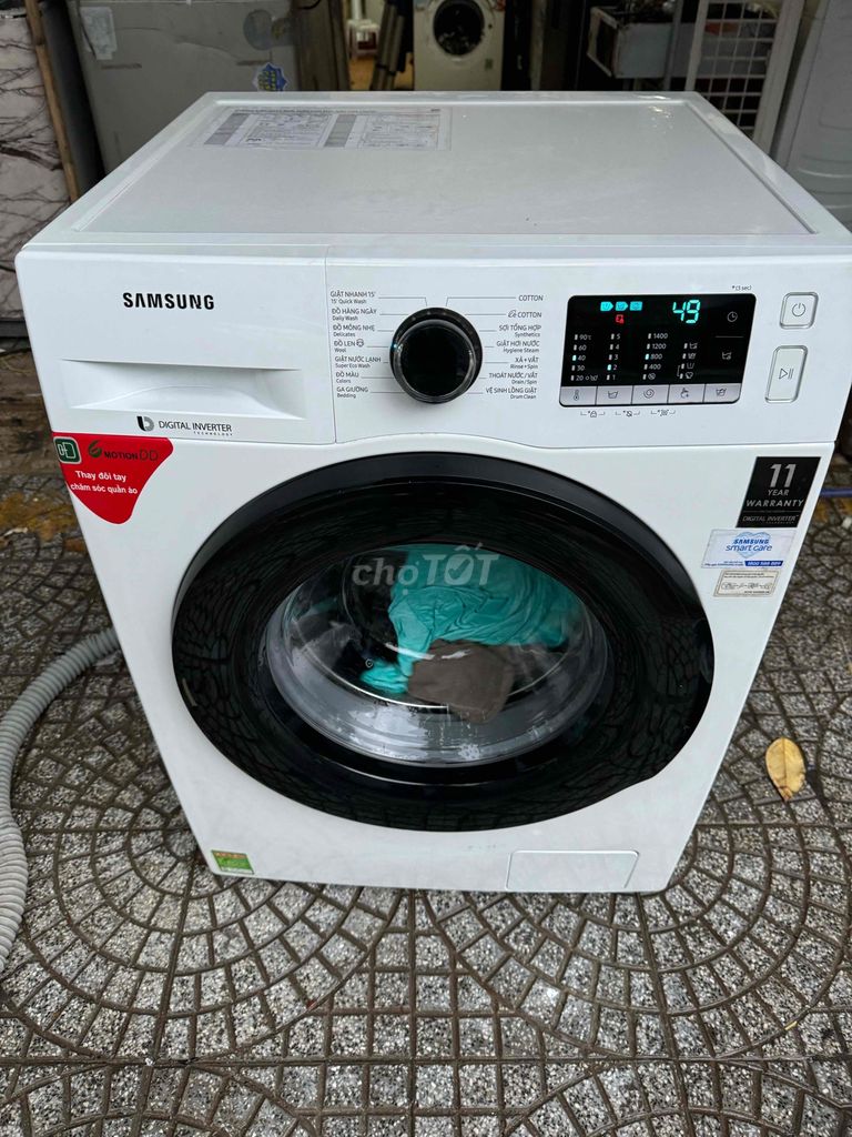 thanh lý máy giặt samsung inveter 10KG mới 95%