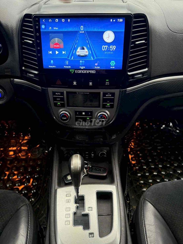 Hyundai Santa Fe 2009 SLX Bạc. Mua bán Ô tô tại Thành phố Pleiku Gia Lai được đăng bởi Dinh Trung  hình 14