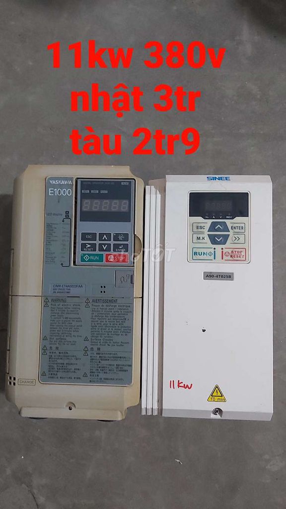 Biến tần Yaskawa E1000 11kW. Mua bán Đồ chuyên dụng, Giống nuôi trồng tại Huyện Quỳ Hợp Nghệ An được đăng bởi Luc hình 1