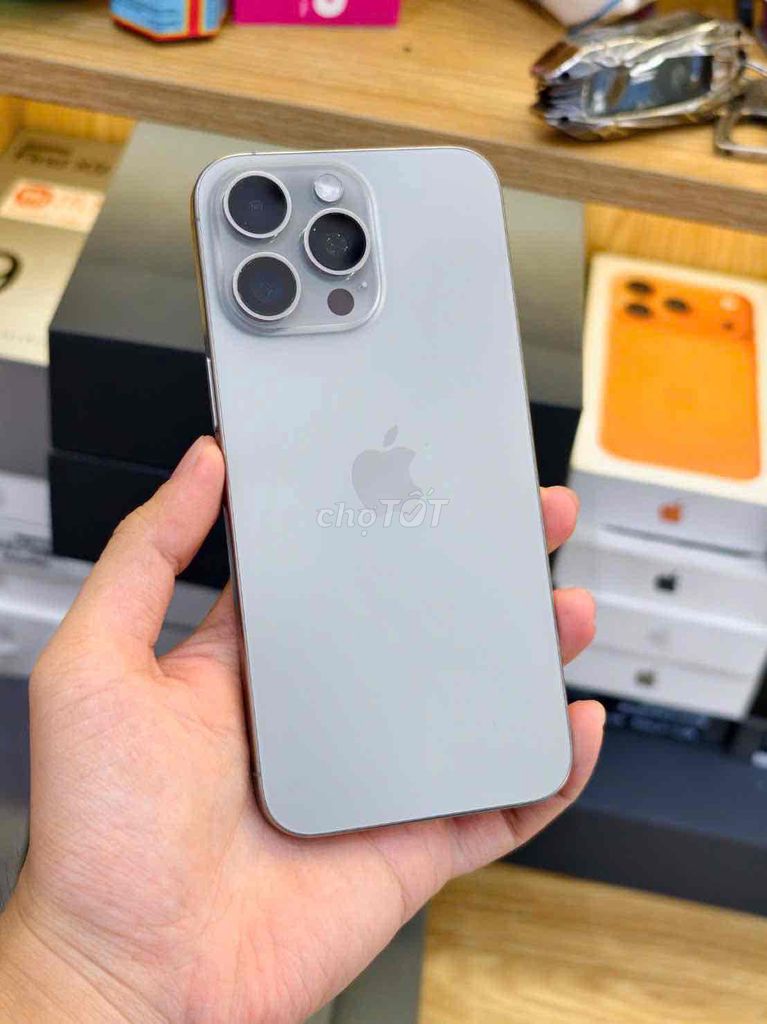 iPhone 15 Pro Max 256GB Xám 99%. Mua bán Điện thoại tại Quận 10 Tp Hồ Chí Minh được đăng bởi Hậu Lưu hình 1