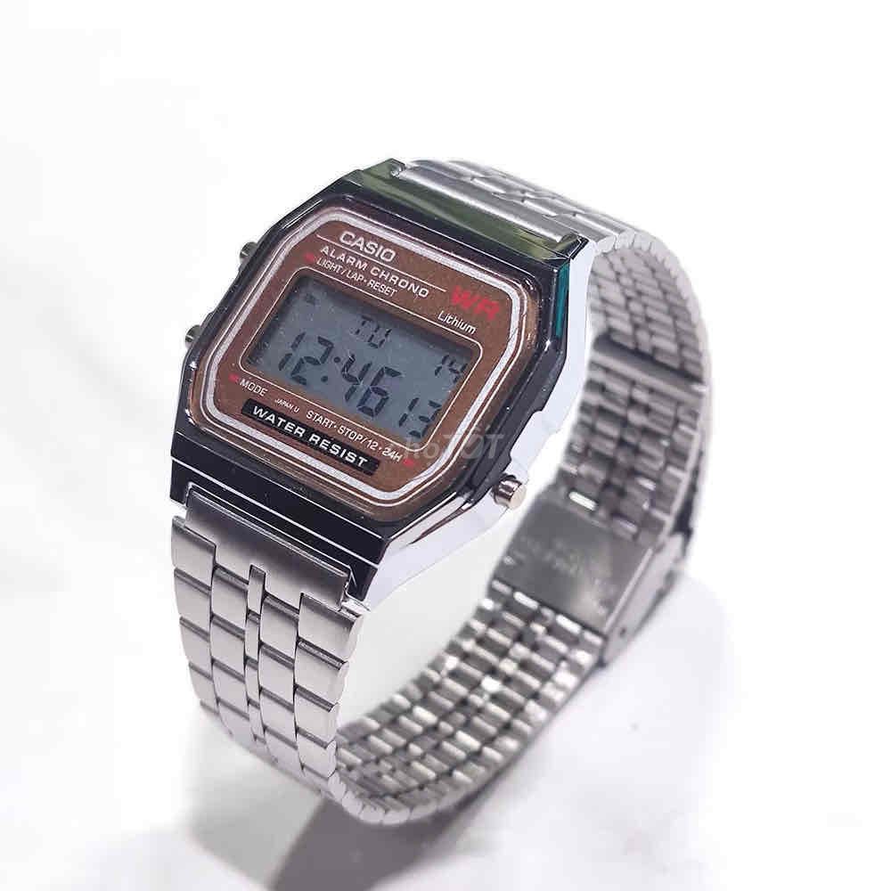 Casio A159 Brown 1h