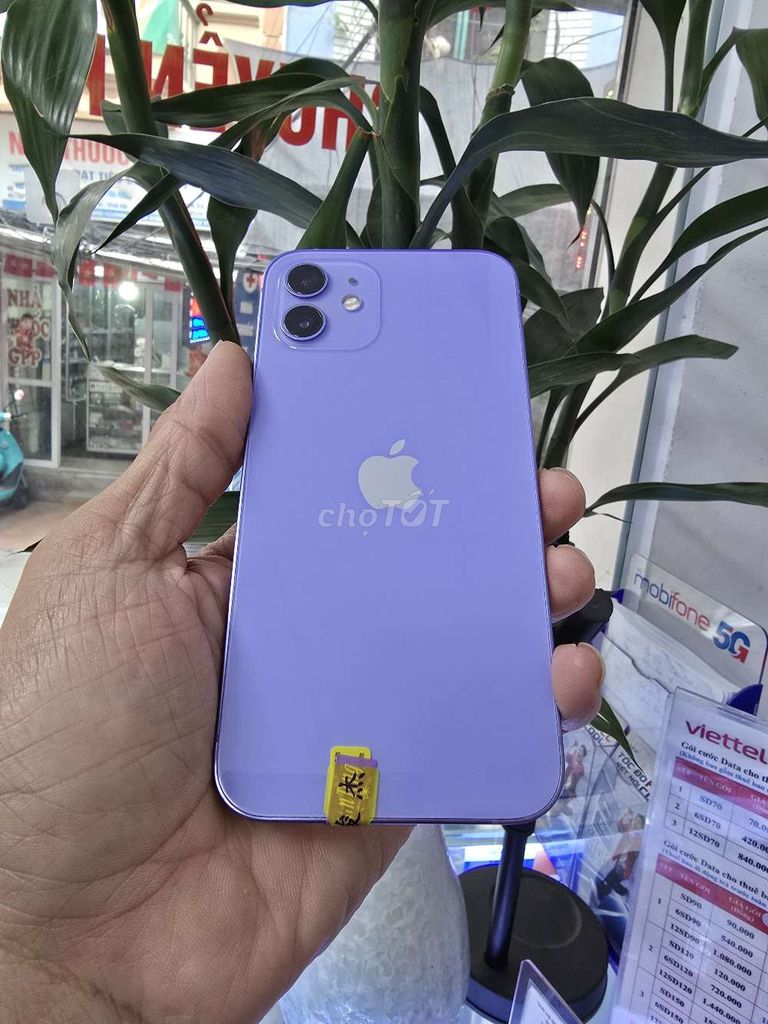Apple iPhone 12 128GB Tím. Mua bán Điện thoại tại Quận Hoàng Mai Hà Nội được đăng bởi Duy  hao hình 1