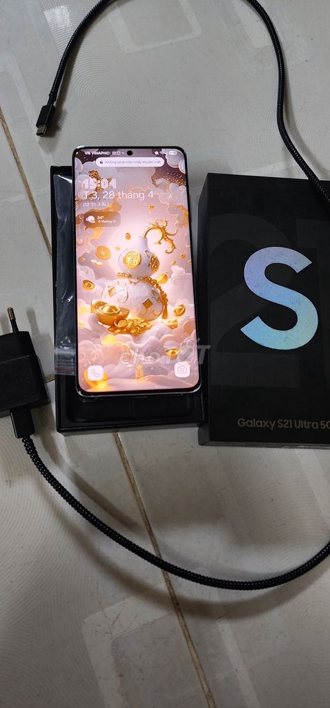 Samsung Galaxy S21 Ultra 12GB/128GB Bạc. Mua bán Điện thoại tại Thành phố Thủ Đức Tp Hồ Chí Minh được đăng bởi MrBin HCM hình 1