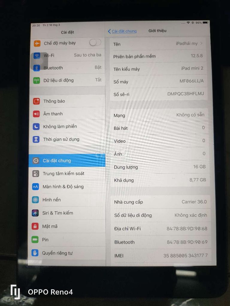 Apple iPad mini 2 16GB Xám. Mua bán Máy tính bảng tại Thành phố Thủ Đức Tp Hồ Chí Minh được đăng bởi Cô ba nhà họ Nguyễn  hình 1