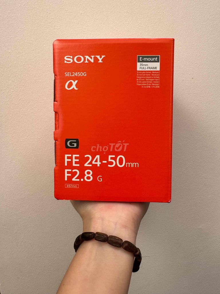 Sony FE 24-50mm F2.8 G xách Us Mới 100% .