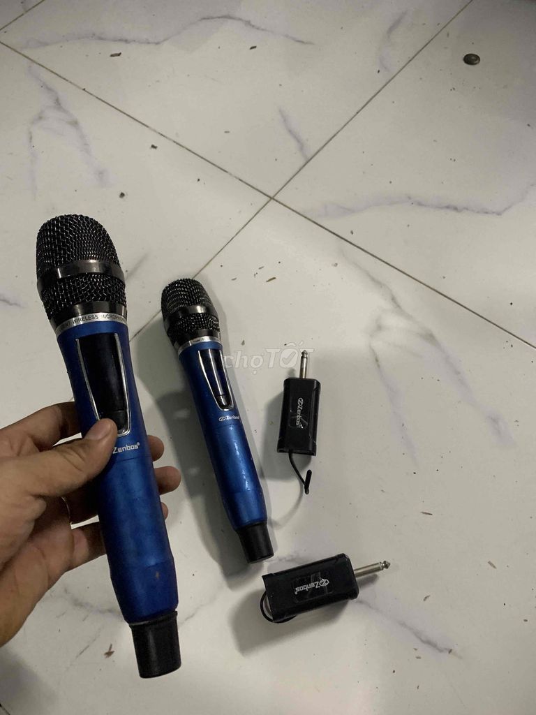 Micro không dây Zenbos Xanh. Mua bán Tivi, Âm thanh tại Quận Bình Thuỷ Cần Thơ được đăng bởi mẫn hình 1