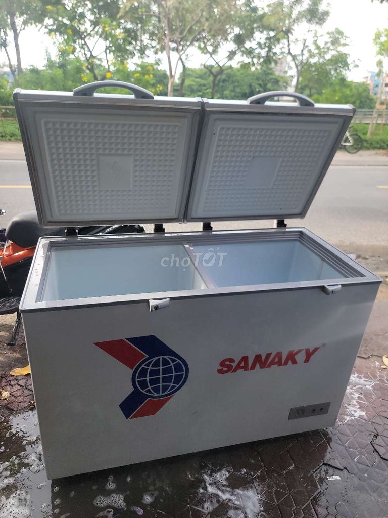 Tủ đông mát Sanaky 260 lít Trắng. Mua bán Tủ lạnh tại Quận 7 Tp Hồ Chí Minh được đăng bởi Điện Lạnh Giá Tốt hình 1