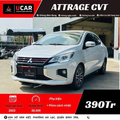 Mitsubishi Attrage CVT 2023 – Xe lướt, giá hời. Mua bán Ô tô tại Quận Bình Tân Tp Hồ Chí Minh được đăng bởi KRIS AUTO