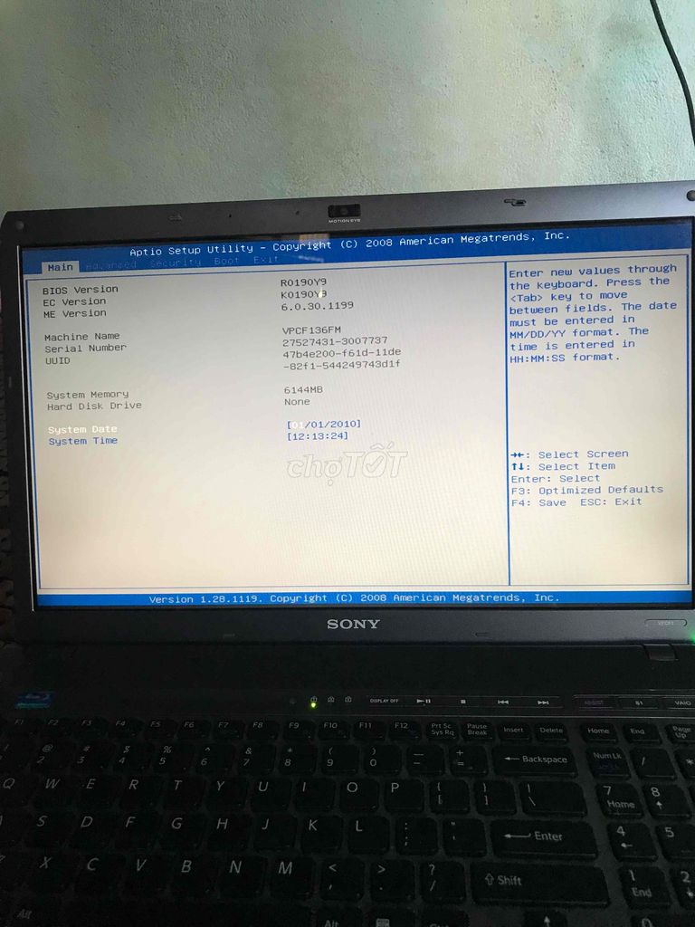 Sony VPCF136FM i7 6GB. Mua bán Laptop tại Quận Tân Phú Tp Hồ Chí Minh được đăng bởi Hạt Sáu hình 1