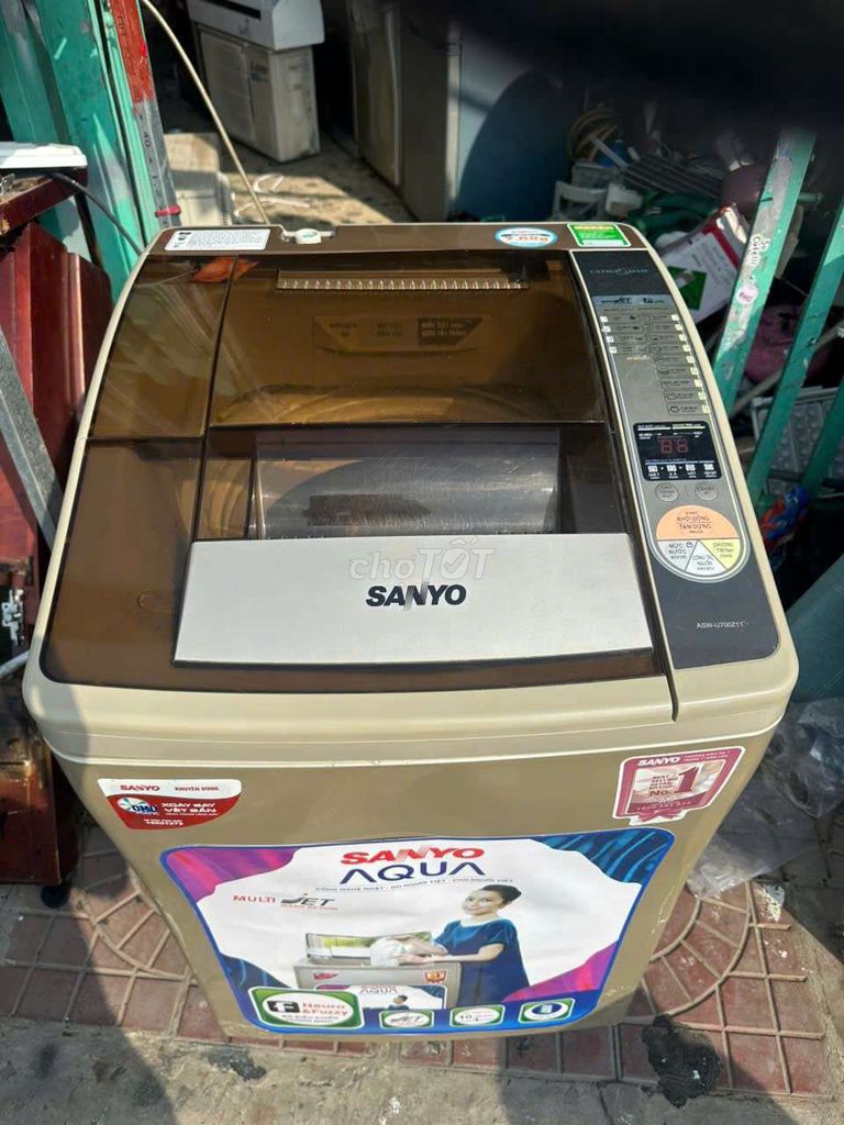 May giặt Sanyo aqua 7ki zin đẹp nhẹ điện. Mua bán Máy giặt tại Quận Ninh Kiều Cần Thơ được đăng bởi Hữu Nghị Mua Bán Mặt Hàng Điện Lạnh hình 1