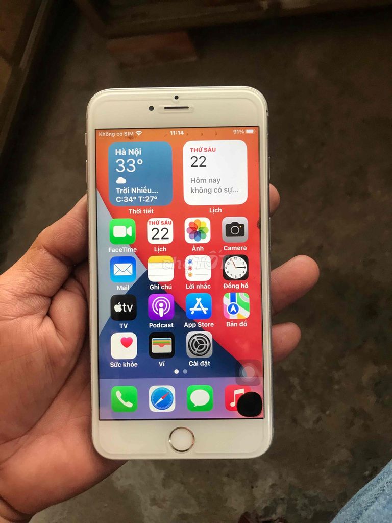 Apple iPhone 6s Plus 64GB Trắng Đã sử dụng. Mua bán Điện thoại tại Thành phố Bến Tre Bến Tre được đăng bởi Minh Sang hình 1