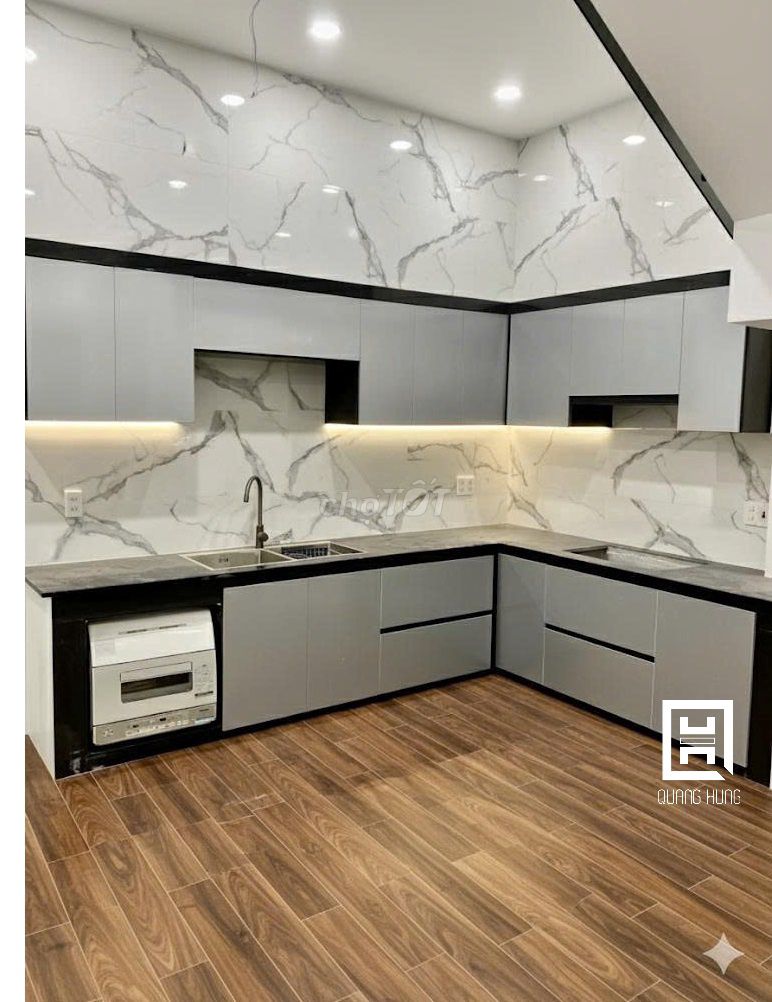 THI CÔNG TỦ BẾP NHỰA ECOPLAST-CẢI TẠO BẾP-TỦ BẾP. Dịch vụ tại Huyện Định Quán Đồng Nai được đăng bởi Nội Thất Quang Hùng TD hình 1