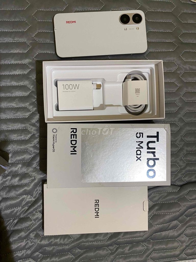 Xiaomi Redmi Turbo 5 Max Trắng. Mua bán Điện thoại tại Huyện Gia Lâm Hà Nội được đăng bởi Nguyễn Minh Quang hình 1