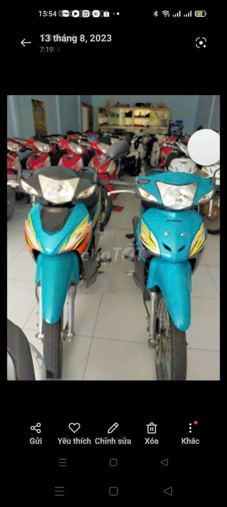 Xe wave rs ĐK 07 máy zin giá 15 tr. Mua bán Xe máy tại Huyện Chợ Mới An Giang được đăng bởi C H Xe Máy  ÚT HẬU Bán trả góp hình 2