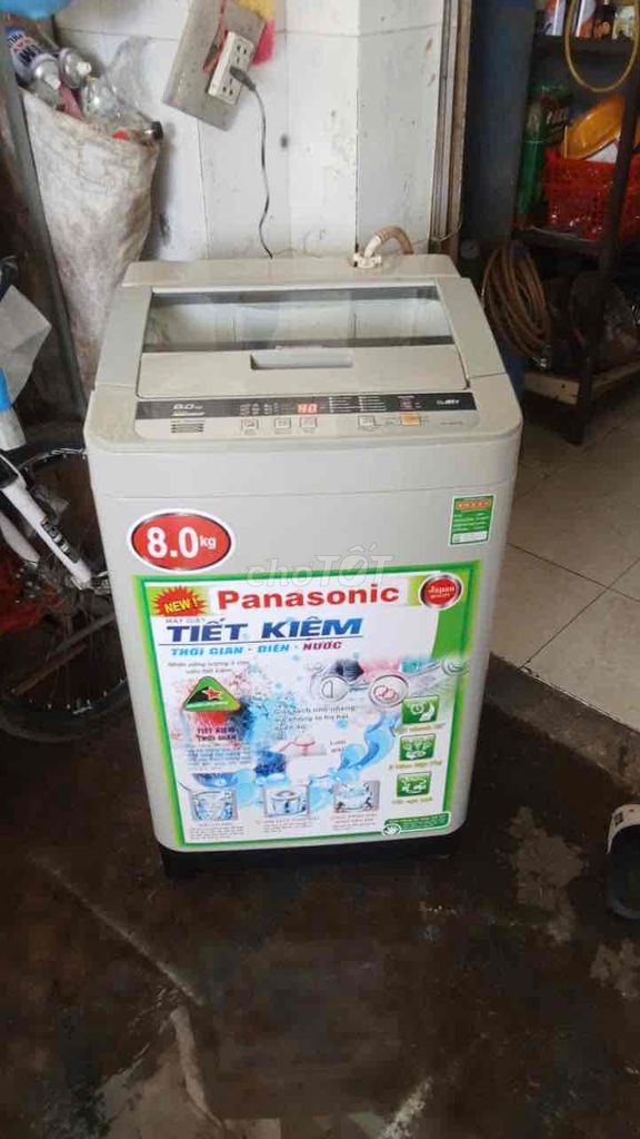 Máy giặt Panasonic 8kg. Mua bán Máy giặt tại Thị xã Tân Uyên Bình Dương được đăng bởi Cong ty dien lanh manh cuong hình 1