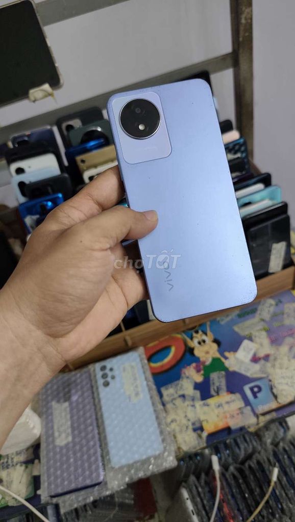 Vivo Y02t, ram 4gb, 64gb, pin 5000. Mua bán Điện thoại tại Quận Gò Vấp Tp Hồ Chí Minh được đăng bởi A LONG   nhận thanh toán THẺ TÍN DỤNG hình 1