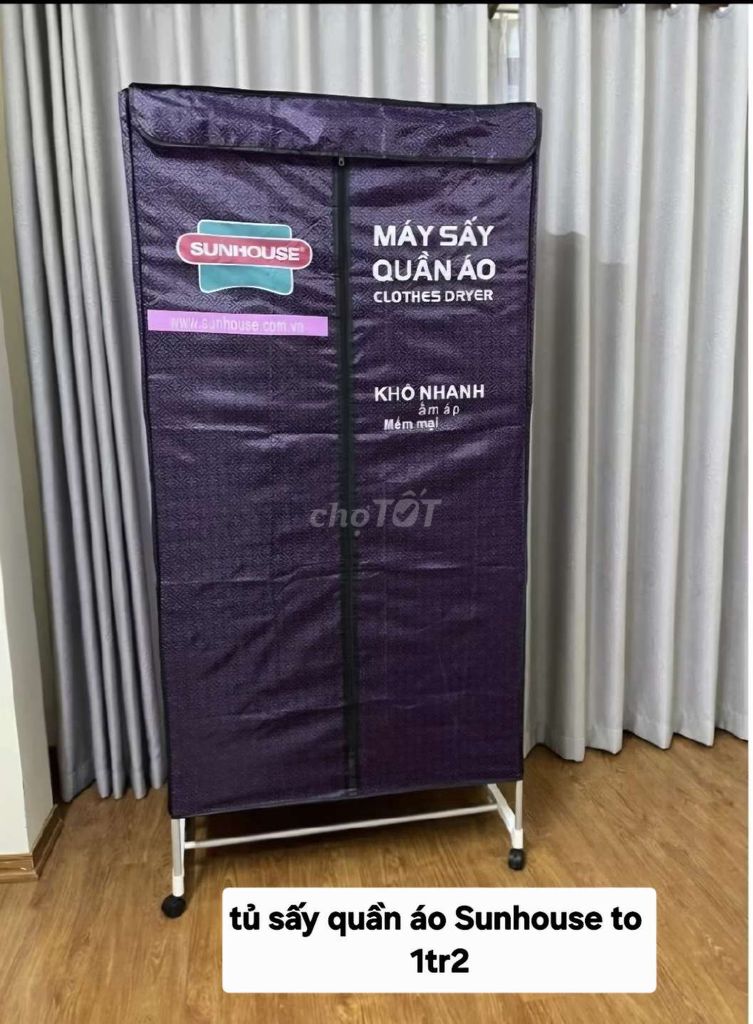 Máy sấy quần áo Sunhouse Tím. Mua bán Nội thất, đồ gia dụng khác tại Quận Đống Đa Hà Nội được đăng bởi tappy hình 1