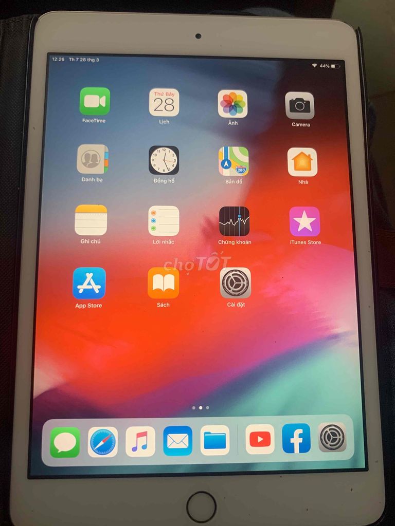 Apple iPad Mini 4 ban 32g Trắng Đã qua sử dụng. Mua bán Máy tính bảng tại Huyện Long Điền Bà Rịa - Vũng Tàu được đăng bởi kim nga hình 1