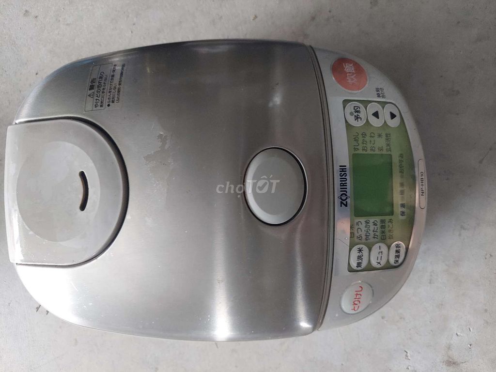 Nồi cơm điện Zojirushi NP-HB10 Bạc Nhật Bản. Mua bán Bếp, lò, đồ điện nhà bếp tại Huyện Lương Tài Bắc Ninh được đăng bởi Trần Phú hình 1