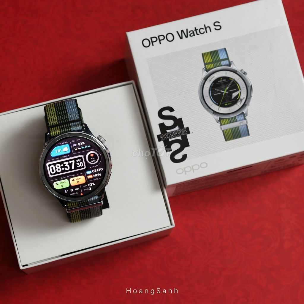 Đồng hồ Thông Minh Oppo Watch S Bạc Chính Hãng. Mua bán Thiết bị đeo thông minh tại Quận 11 Tp Hồ Chí Minh được đăng bởi HOÀNG SANH SPORTS hình 1