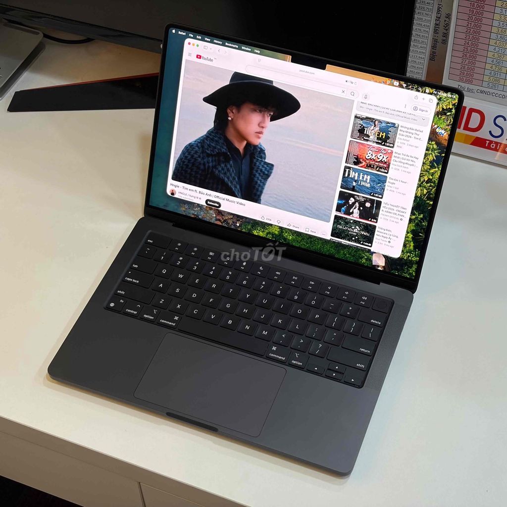 Macbook Pro M4 Pro 14inch 48GB/512GB tặng Bộ dán. Mua bán Laptop tại Quận 10 Tp Hồ Chí Minh được đăng bởi Nguyễn Quang Huy hình 1