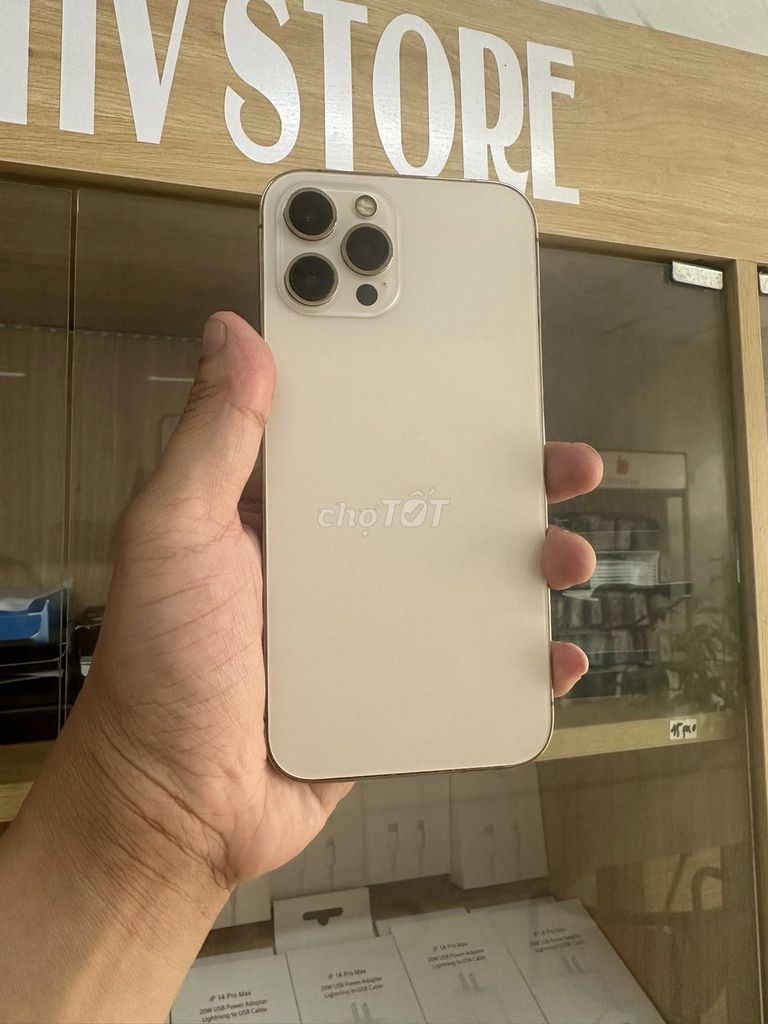 Apple iPhone 12 Pro Max 128GB Vàng. Mua bán Điện thoại tại Thị xã Ba Đồn Quảng Bình được đăng bởi Hữu Vọng hình 1