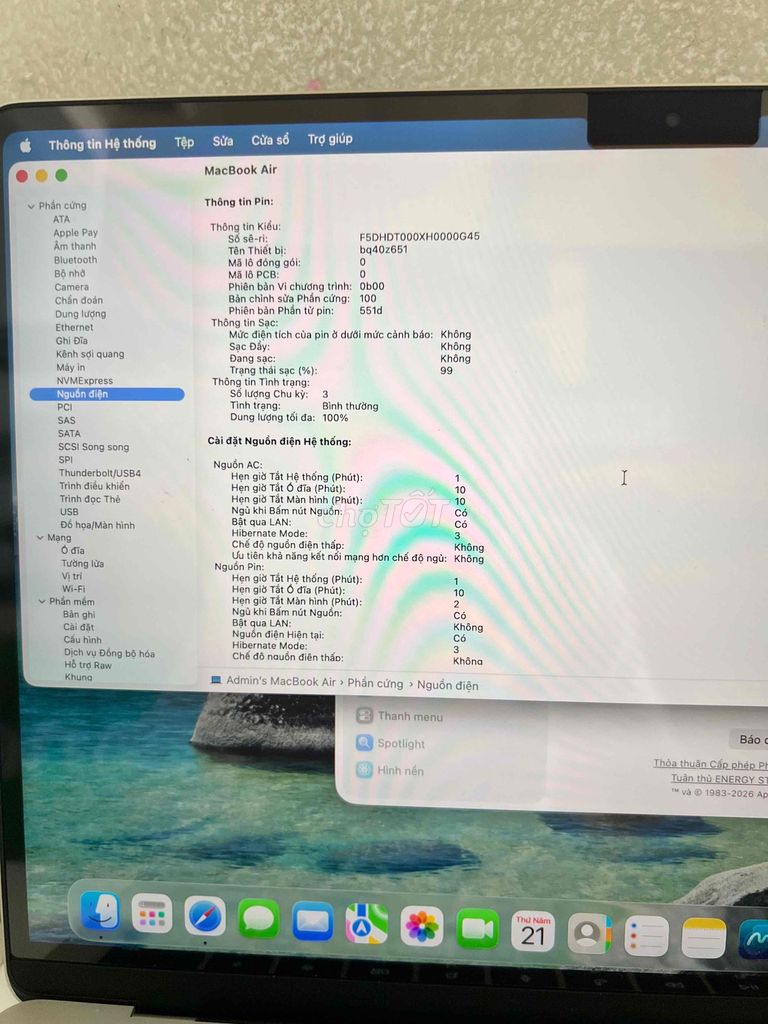 Apple MacBook Air M4 13 inch 16GB/256GB Mới. Mua bán Laptop tại Thị xã Mỹ Hào Hưng Yên được đăng bởi Nguyễn Huy Hoàng hình 1