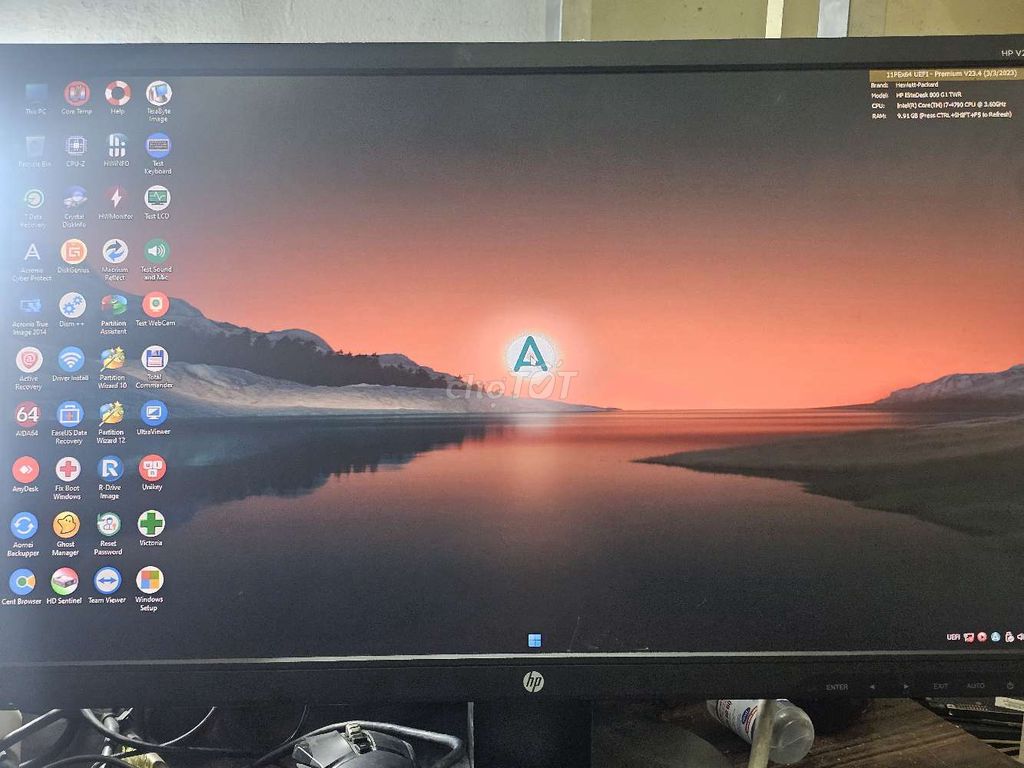 HP EliteDesk 800 G1 i7-4790 24 inch. Mua bán Máy tính để bàn tại Quận Tân Bình Tp Hồ Chí Minh được đăng bởi A phát hình 1