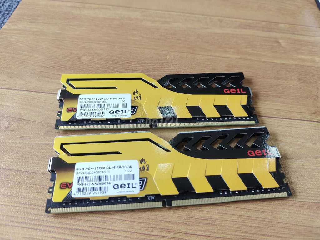 🧨CẶP RAM DDR4 16GB TẢN ( 8G ×2) RIN KENG BAO CHẤT