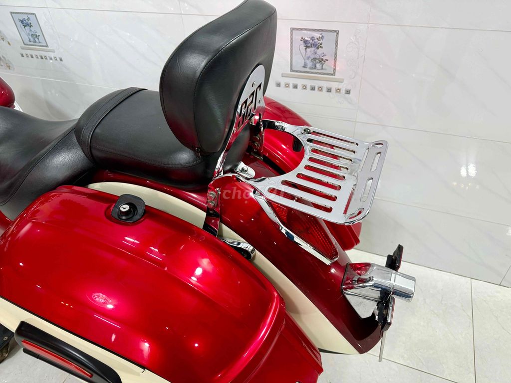 Honda Shadow Aero 750cc 2008 Đỏ kem. Mua bán Xe máy tại Huyện Bình Chánh Tp Hồ Chí Minh được đăng bởi Đặng Minh Khang hình 10