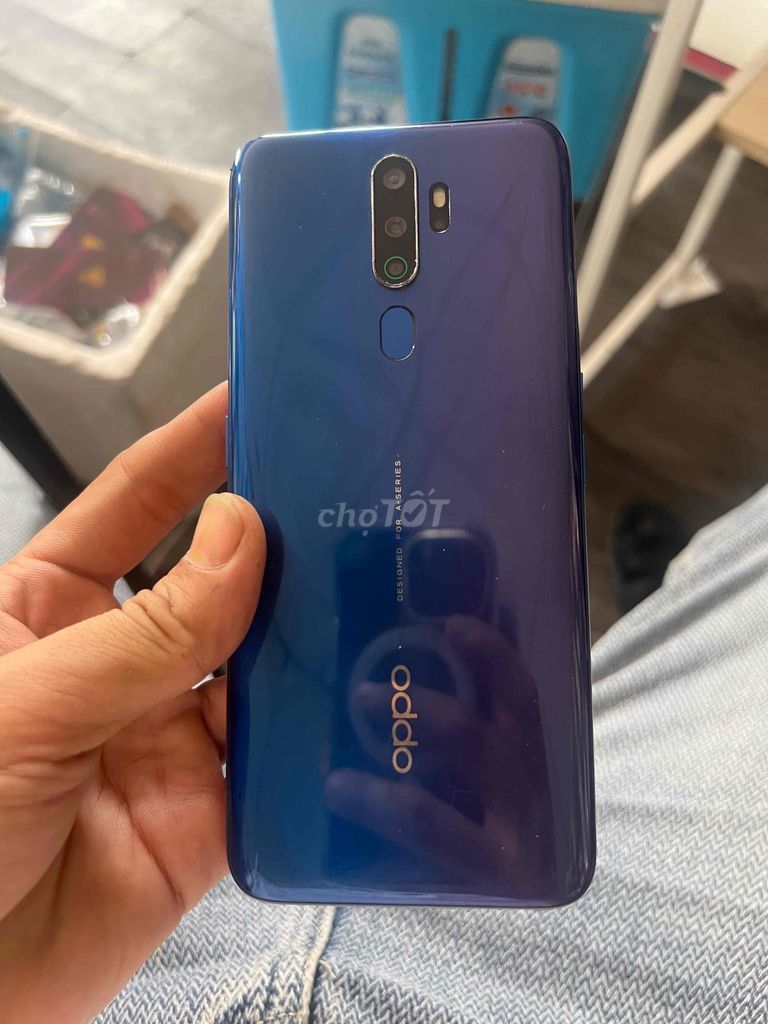 Oppo A9 8GB/128GB Xanh Đã sử dụng. Mua bán Điện thoại tại Thành phố Thuận An Bình Dương được đăng bởi Đạt Chuối hình 1