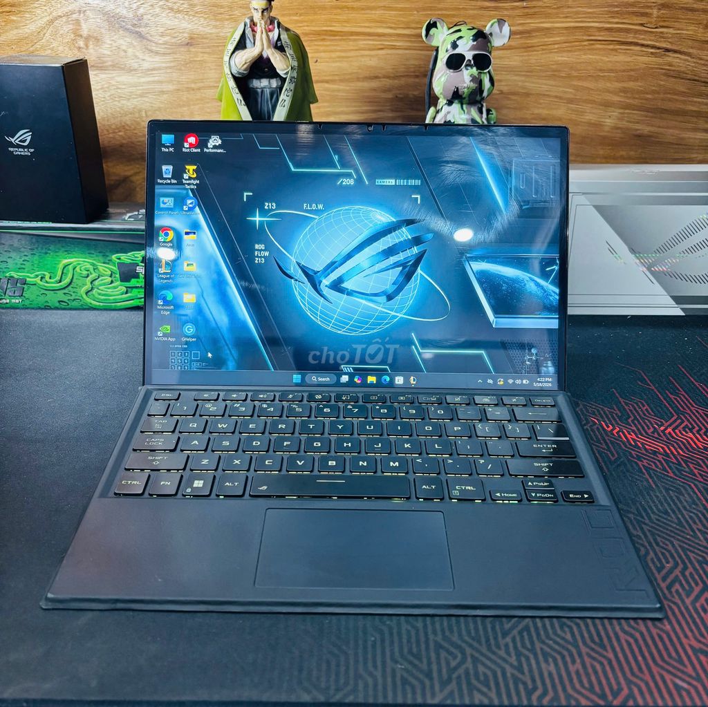 Laptop Asus ROG Flow Z13 2022 i9 12900H 3050Ti 4K. Mua bán Laptop tại Quận Hà Đông Hà Nội được đăng bởi LaptopNT hình 1