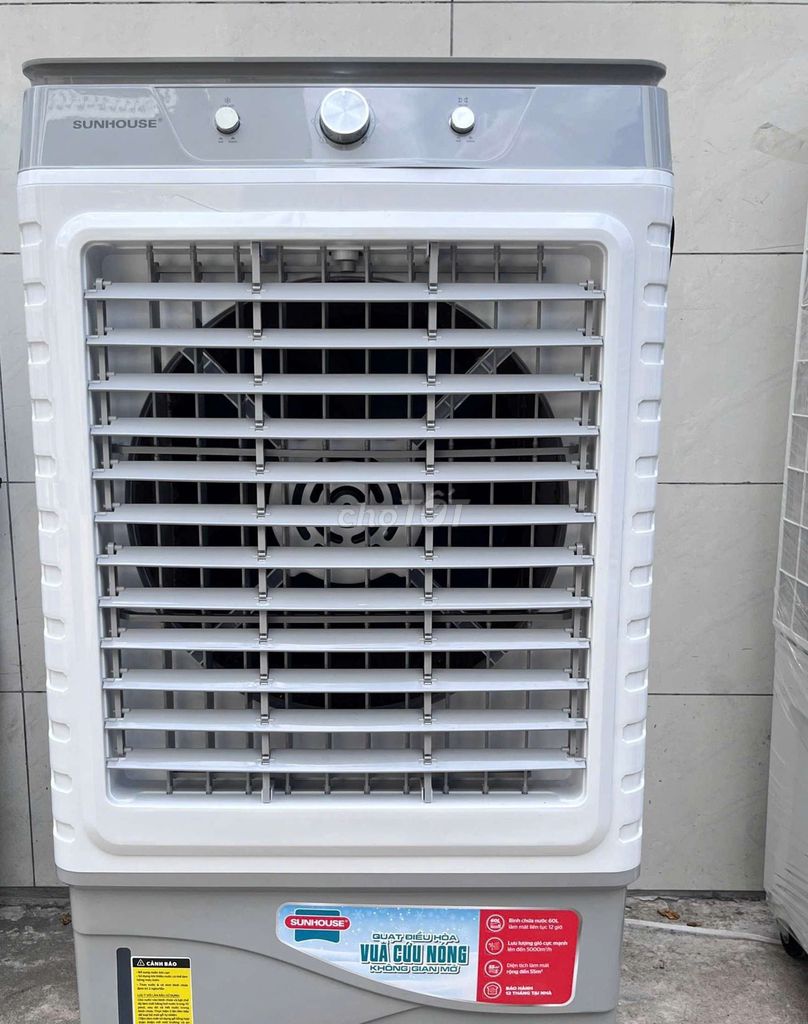 Quạt điều hòa Sunhouse 7798 60L Trắng Mới. Mua bán Quạt tại Thành phố Tân An Long An được đăng bởi Bùi Tuấn hình 1