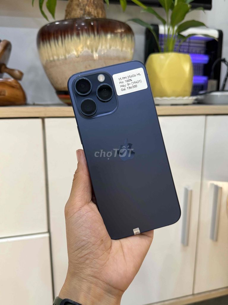 iPhone 15 Promax 256GB Quốc tế Xanh P100 Đẹp 98,5. Mua bán Điện thoại tại Huyện Hóc Môn Tp Hồ Chí Minh được đăng bởi Nguyễn Thu hình 1