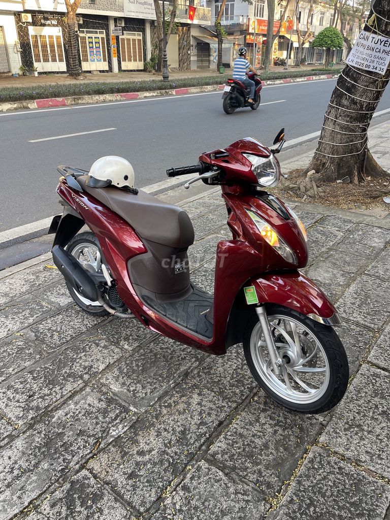 Honda Vision 2022 màu Đỏ khoá smartkey. Mua bán Xe máy tại Thành phố Bà Rịa Bà Rịa - Vũng Tàu được đăng bởi Co xi bo hình 2