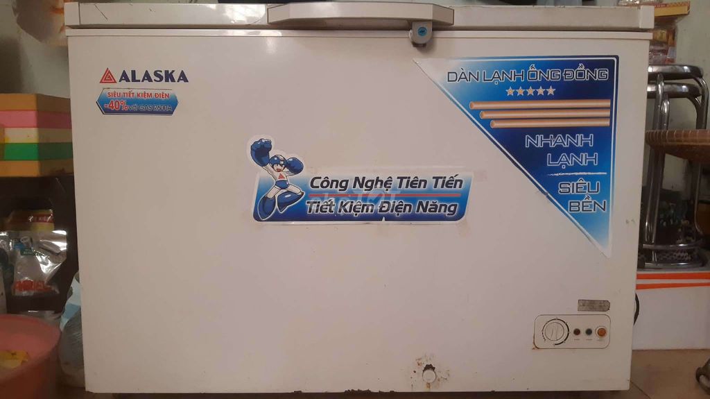 Tủ đông 40lít Akaska nhà dùng, zin chưa  sửa chữa. Mua bán Tủ lạnh tại Thành phố Trà Vinh Trà Vinh được đăng bởi HuongNguyen hình 1