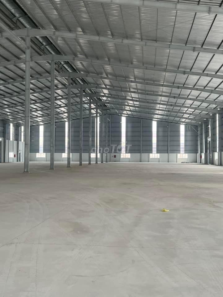 CHO THUÊ KHO XƯỞNG 2000m2 đến 10.000m2 Cách TPCM KHOẢNG 5km