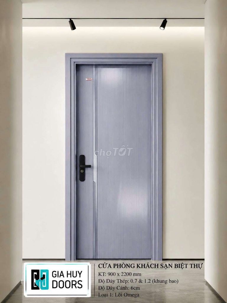 Cửa thép GIA HUY DOOR 1 cánh. Mua bán Nội thất, đồ gia dụng khác tại Huyện Thanh Trì Hà Nội được đăng bởi Huy Gia hình 1