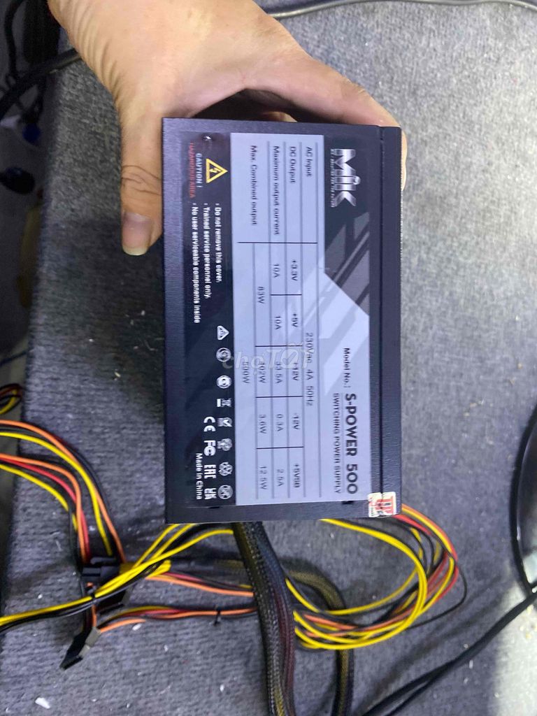 NGUỒN 500W KÉO MAIN CARD KHOẺ RIN KENG