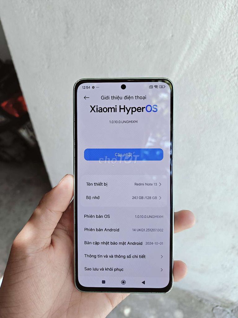 Xiaomi Redmi Note 13 6GB/128GB Xanh. Mua bán Điện thoại tại Thành phố Quảng Ngãi Quảng Ngãi được đăng bởi Trần Nguyễn Huy Hoàng hình 1