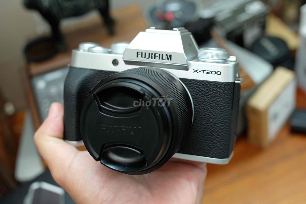 Máy ảnh Fujifilm XT200 Bạc, Đen 15-45mm. Mua bán Máy ảnh, Máy quay tại Quận 10 Tp Hồ Chí Minh được đăng bởi Quang hình 1