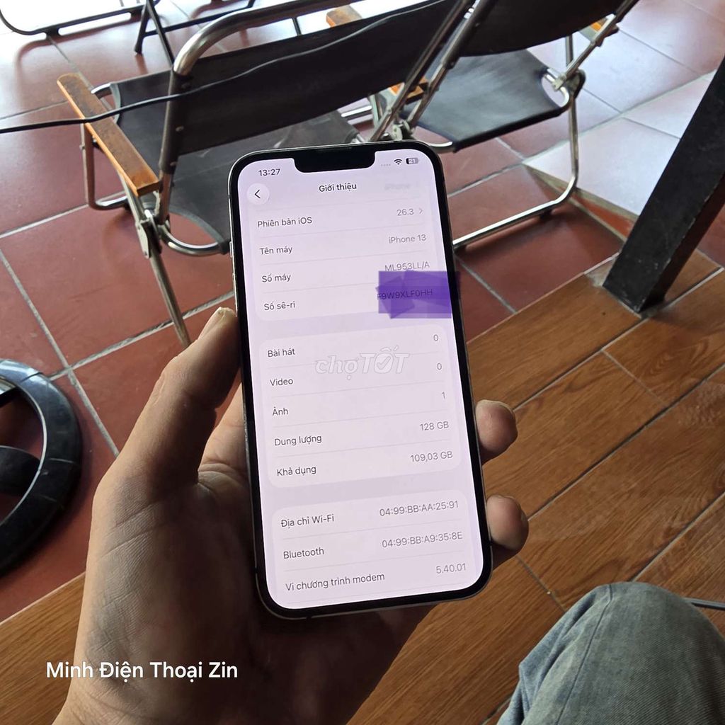 iPhone 13 128 QT mái zin net dep 99. Mua bán Điện thoại tại Huyện Cao Lãnh Đồng Tháp được đăng bởi minh dt zin 66 hình 1