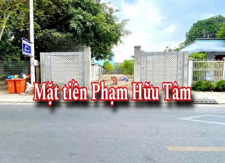 HOT ! LÔ ĐẤT 410M2 (130M2 TC) MT PHẠM HỮU TÂM TT CỦ CHI SHR 680 TRIỆU