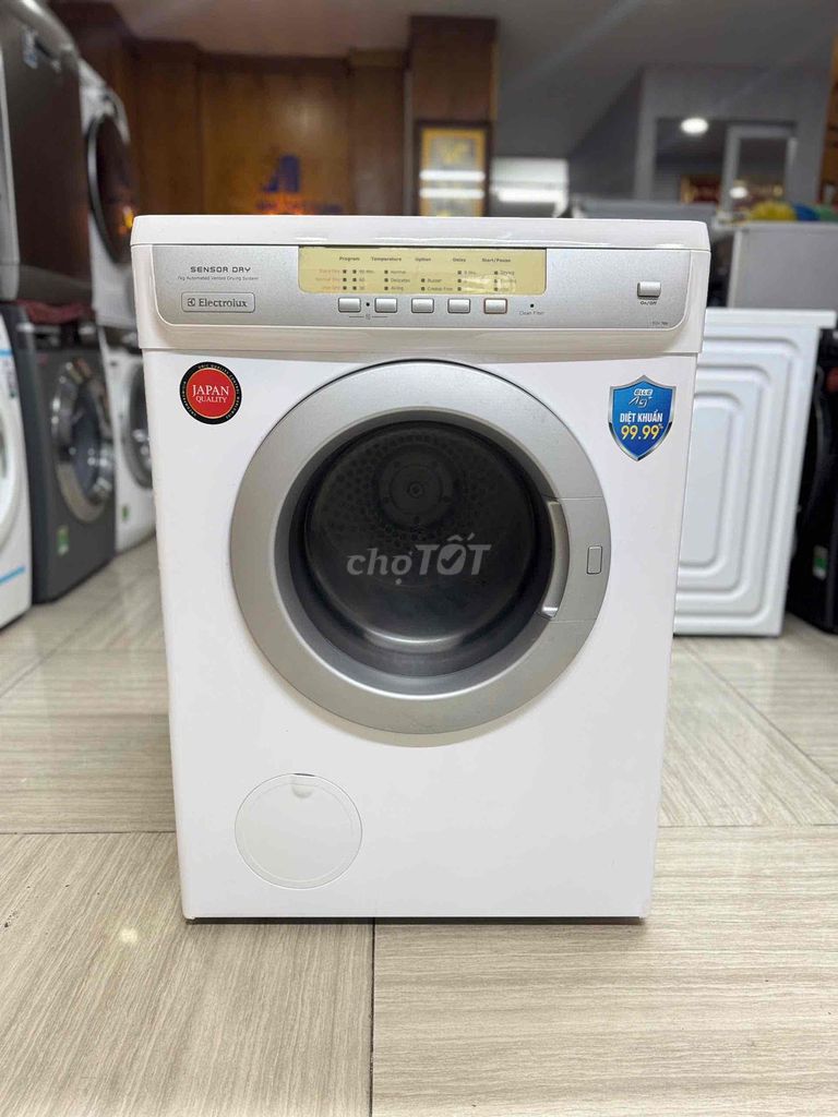 Máy sấy quần áo Electrolux 7kg Trắng cũ. Mua bán Máy giặt tại Quận Tân Phú Tp Hồ Chí Minh được đăng bởi Điện Máy Trung Cold hình 1