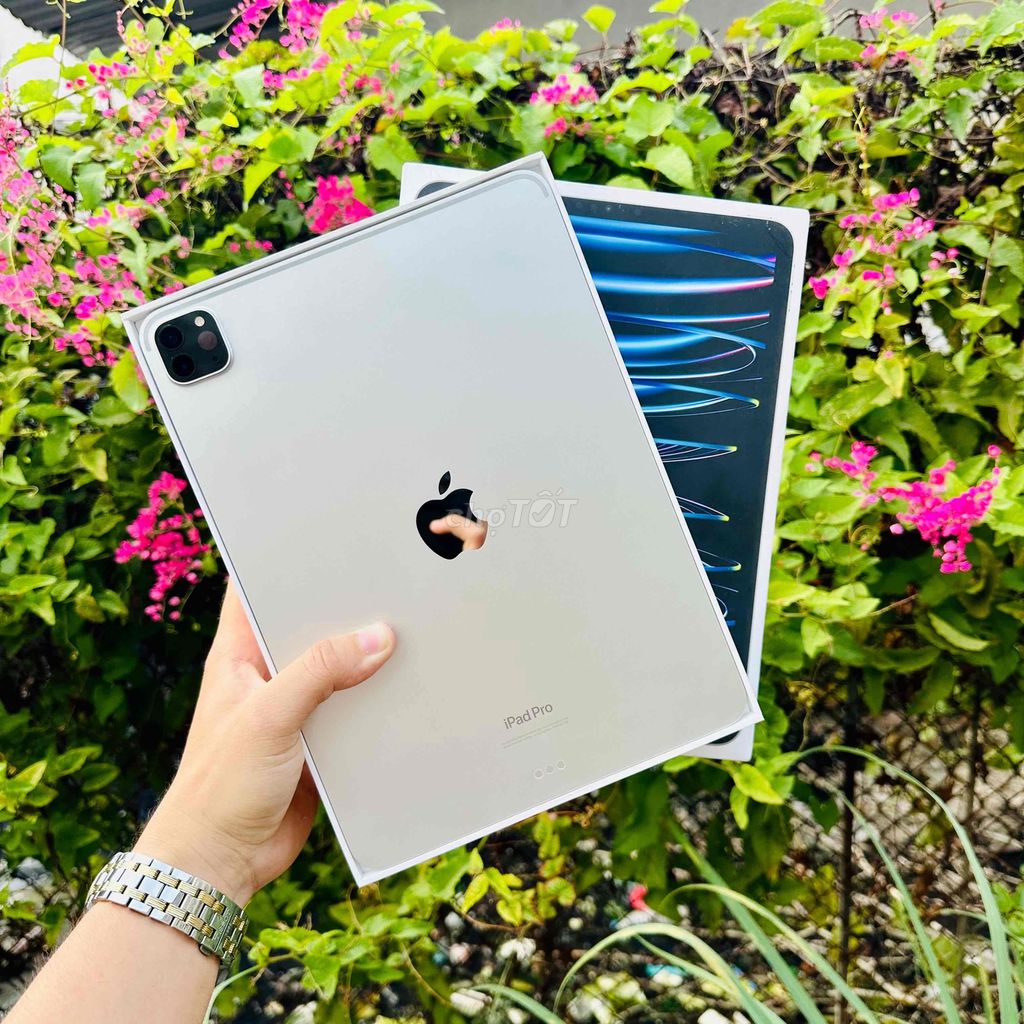 🍎IPAD PRO M2 SILVER 128GB WIFI 11INCH ĐẸP 99% FULB