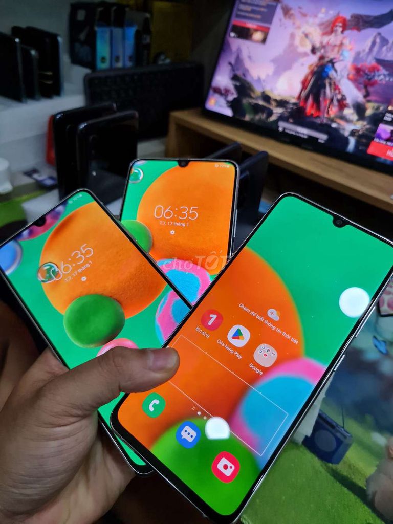 Samsung A90 5G 128GB Trắng. Mua bán Điện thoại tại Quận 8 Tp Hồ Chí Minh được đăng bởi zzminphonezz hình 1