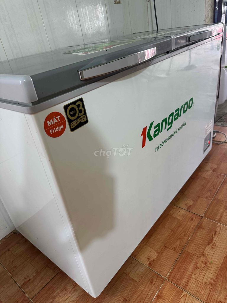 Tủ đông Kangaroo 327 lít 2 ngăn cũ Trắng. Mua bán Tủ lạnh tại Huyện Cẩm Mỹ Đồng Nai được đăng bởi Quán Hai Chị EM hình 1