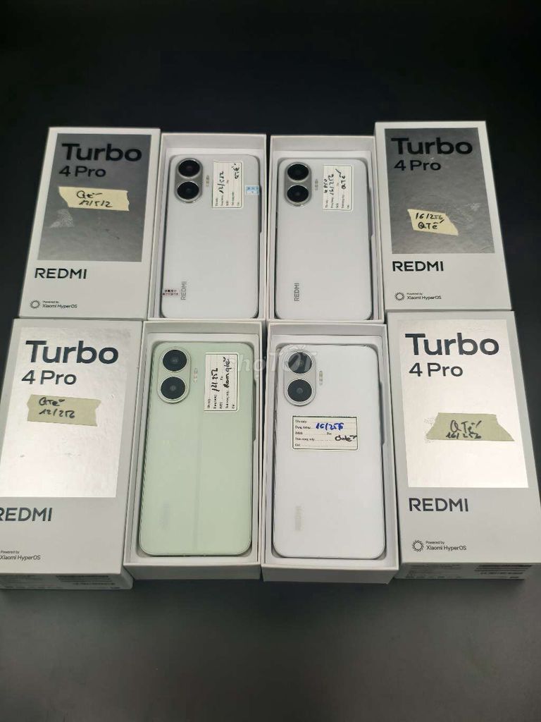 Xiaomi Redmi Turbo 4 Pro256g,512g ,16/256g rom qtế. Mua bán Điện thoại tại Quận 6 Tp Hồ Chí Minh được đăng bởi Nhất Tín Mobile hình 1