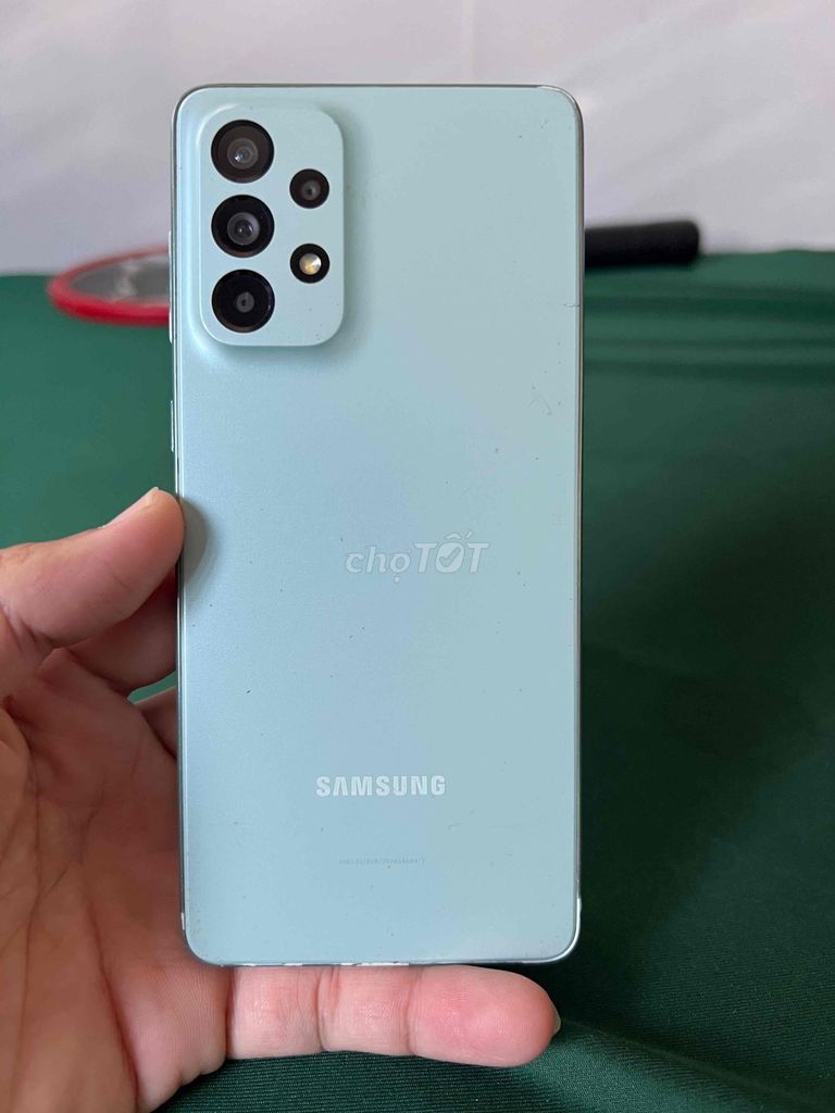 Samsung Galaxy A73 5G Xanh 128GB. Mua bán Điện thoại tại Quận Gò Vấp Tp Hồ Chí Minh được đăng bởi TRỌNG ĐẠI hình 1