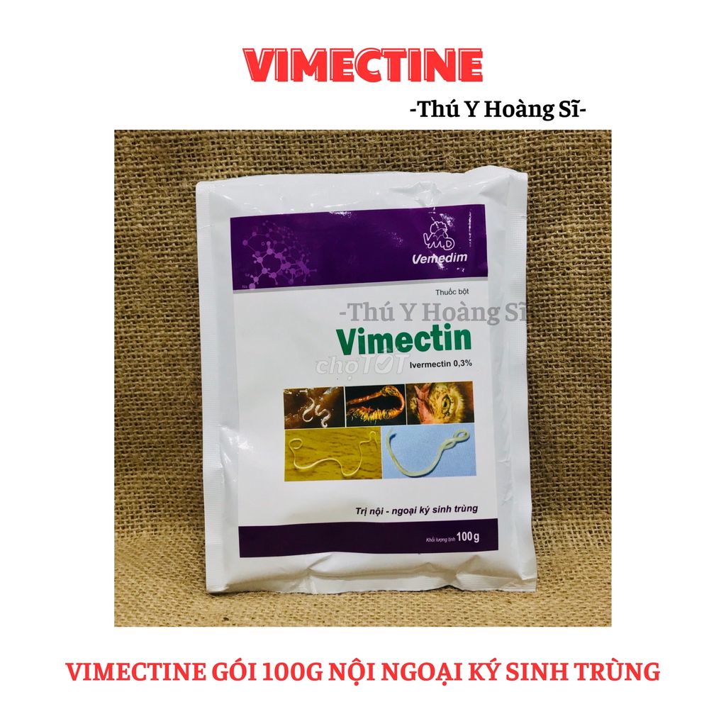 Vimectin gói 1kg Nội Ngoại Kí Sinh Trùng